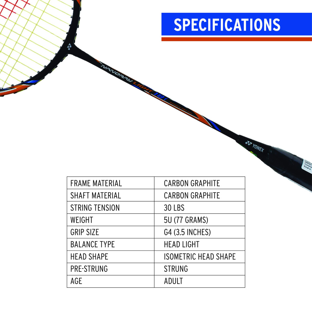 Yonex Nanoray Lite 18i Badminton Racket