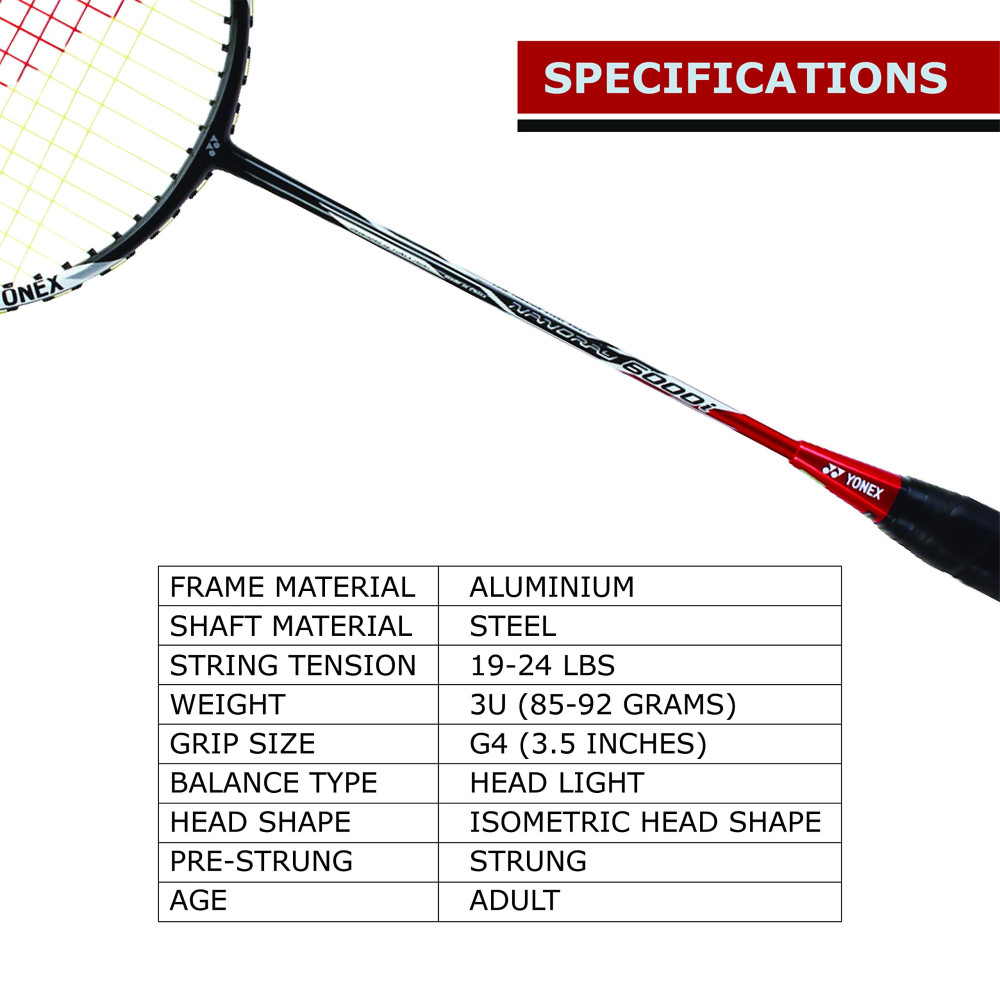Yonex Nanoray 6000i Badminton Racket