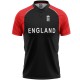 England Blue ODI World Cup 2011 Half Sleeves Cricket Fan Jersey - 100% Dryfit Polyester