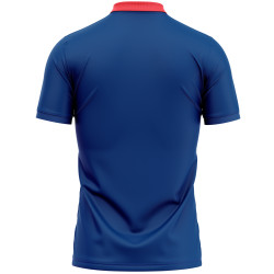 England Blue ODI World Cup 2003 Half Sleeves Cricket Fan Jersey - 100% Dryfit Polyester