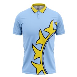 India ICC World Cup 1999 Half Sleeves Cricket Fan Jersey - 100% Dryfit Polyester - With Name Personalisation