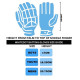 Whitedot Capital Black Cricket Batting Gloves Whitedot Capital Black Cricket Batting Gloves
