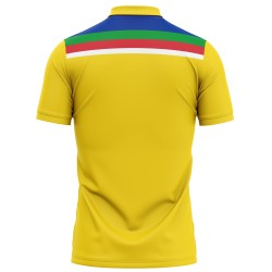 Australia Half Sleeves Cricket Fan Jersey - 100% Dryfit Polyester - With Name Personalization Australia Half Sleeves Cricket Fan Jersey - 100% Dryfit Polyester - With Name Personalization