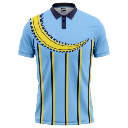 India Blue ICC Champions Trophy 2000 Half Sleeves Cricket Fan Jersey - 100% Dryfit Polyester - With Name Personalisation