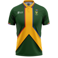 South Africa 1999 ICC World Cup Half Sleeves Cricket Fan Jersey - 100% Dryfit Polyester - With Name Personalisation