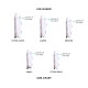 Moonwalkr 2.0 White Cricket Batting Pad