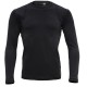 Whitedot Sigma Black Long Sleeve Compression Top