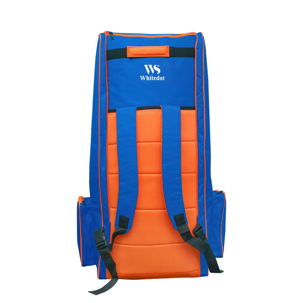 Whitedot Spliit Blue Duffle Cricket Kitbag - Non Wheelie