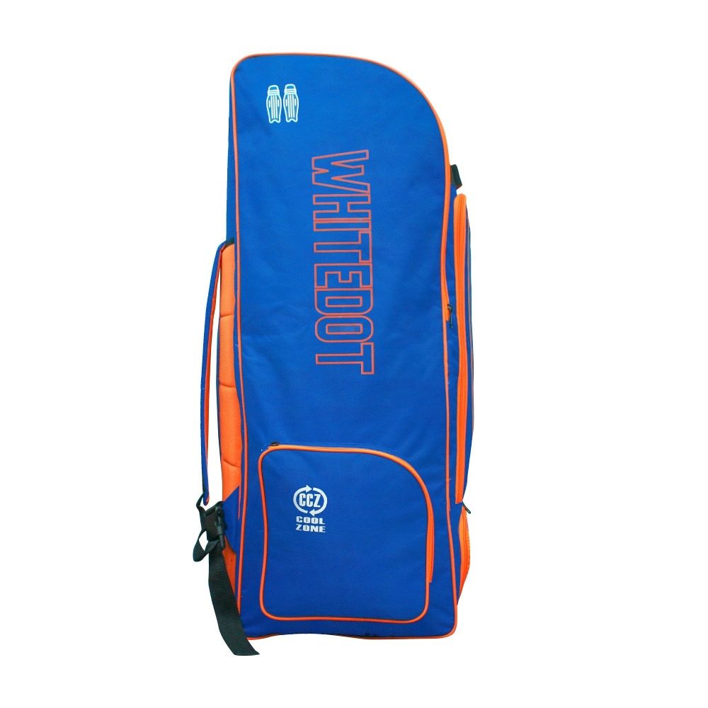 Whitedot Spliit Blue Duffle Cricket Kitbag - Non Wheelie