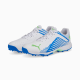 Puma 22 FH Rubber Unisex Cricket Shoes - Puma White-Puma Black-Bluemazing