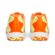 Puma 22 FH Rubber Unisex Cricket Shoes - PUMA White-Ultra Orange-Fast Yellow