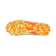 Puma 22 FH Rubber Unisex Cricket Shoes - PUMA White-Ultra Orange-Fast Yellow
