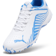 Puma 22 FH Rubber Unisex Cricket Shoes - PUMA White-Ultra Blue