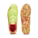 Puma 22 FH Rubber Unisex Cricket Shoes - Pro Green-Fire Orchid