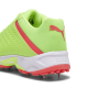 Puma 22.2 Spike Unisex Cricket Shoes - Green-Parakeet Green-Fire Orchid