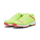 Puma 22.2 Spike Unisex Cricket Shoes - Green-Parakeet Green-Fire Orchid