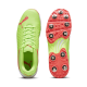 Puma 22.2 Spike Unisex Cricket Shoes - Green-Parakeet Green-Fire Orchid
