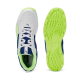 Puma High Run Cricket Shoes - PUMA White-Blazing Blue-Fast Yellow