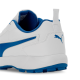 Puma Classic Cat Cricket Shoes - PUMA White-PUMA Team Royal-PUMA Silver